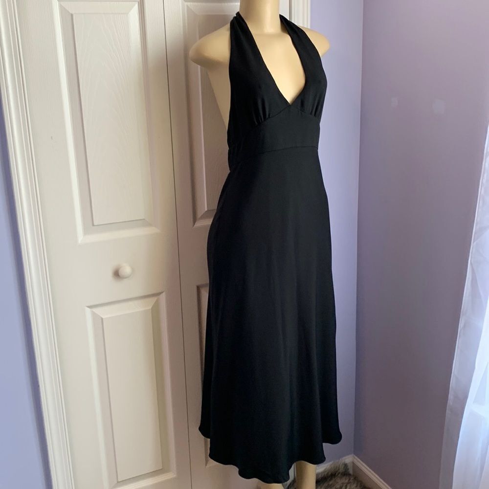 J. Crew Silk Bridal Party Special Event Cocktail Dance Prom Dress Black